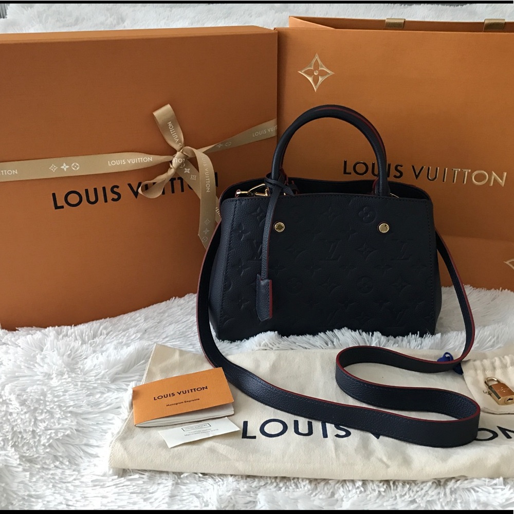 Authentic Louis Vuitton Montaigne Bb